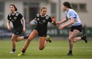 28 March 2025; Action from the match between DCC and DLR during the Leinster Rugby 2025 Metropolitan County Council Cup Finals at Energia Park in Dublin. Photo by Shauna Clinton/Sportsfile