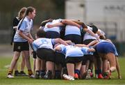 28 March 2025; Action from the match between DCC and DLR during the Leinster Rugby 2025 Metropolitan County Council Cup Finals at Energia Park in Dublin. Photo by Shauna Clinton/Sportsfile