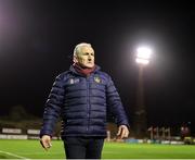 28 March 2025; Galway United manager John Caulfield during the SSE Airtricity Men's Premier Division match between Bohemians and Galway United at Dalymount Park in Dublin. Photo by Thomas Flinkow/Sportsfile