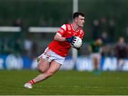 23 March 2025; Peter Lynch of Louth during the Allianz Football League Division 2 match between Louth and Meath at Grattan Park in Inniskeen, Monaghan. Photo by Daire Brennan/Sportsfile