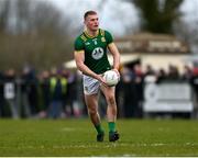 23 March 2025; Jack Flynn of Meath during the Allianz Football League Division 2 match between Louth and Meath at Grattan Park in Inniskeen, Monaghan. Photo by Daire Brennan/Sportsfile