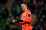 28 March 2025; Shamrock Rovers goalkeeper Leon Pohls during the SSE Airtricity Men's Premier Division match between Shamrock Rovers and Derry City at Tallaght Stadium in Dublin. Photo by Stephen McCarthy/Sportsfile