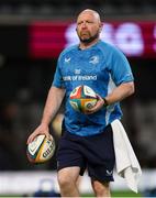 29 March 2025; Leinster senior kitman Jim Bastick before the United Rugby Championship match between Hollywoodbets Sharks and Leinster at Hollywoodbets Kings Park in Durban, South Africa. Photo by Shaun Roy/Sportsfile