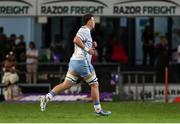 29 March 2025; Alan Spicer of Leinster comes on as a substitute during the United Rugby Championship match between Hollywoodbets Sharks and Leinster at Hollywoodbets Kings Park in Durban, South Africa. Photo by Shaun Roy/Sportsfile