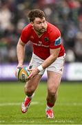 29 March 2025; Seán O’Brien of Munster during the United Rugby Championship match between Connacht and Munster at Hastings Insurance MacHale Park in Castlebar, Mayo. Photo by Seb Daly/Sportsfile