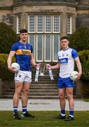 25 March 2025; Tipperary captain Steven O’Brien, left, and Waterford captain Conor Murray at the launch of the Munster GAA Senior Hurling and Football Championship 2025 at Muckross House in Killarney, Kerry. Photo by Brendan Moran/Sportsfile