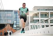 2 April 2025; David Gillick ALG5K Ambassador, two-time European indoor 400m champion, pictured at the launch of the 2025 ALG5K Corporate Team Challenge which takes place in Dublin City Centre on September 16th 2025. Photo by Sam Barnes/Sportsfile