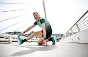 2 April 2025; David Gillick ALG5K Ambassador, two-time European indoor 400m champion, pictured at the launch of the 2025 ALG5K Corporate Team Challenge which takes place in Dublin City Centre on September 16th 2025. Photo by Sam Barnes/Sportsfile