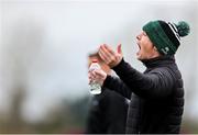 29 March 2025; London coach Anthony Nash during the Allianz Hurling League Division 3 final match between London and Mayo at Manguard Park in Newbridge, Kildare. Photo by Thomas Flinkow/Sportsfile