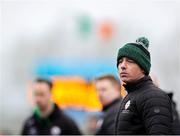 29 March 2025; London coach Anthony Nash during the Allianz Hurling League Division 3 final match between London and Mayo at Manguard Park in Newbridge, Kildare. Photo by Thomas Flinkow/Sportsfile