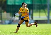 30 March 2025; Maria O'Neill of Antrim during the Lidl Ladies National Football League Division 4 semi-final match between Antrim and Leitrim at O'Raghallaigh Park in Kingscourt, Cavan. Photo by Tyler Miller/Sportsfile