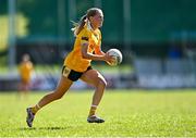 30 March 2025; Theresa Mellon of Antrim during the Lidl Ladies National Football League Division 4 semi-final match between Antrim and Leitrim at O'Raghallaigh Park in Kingscourt, Cavan. Photo by Tyler Miller/Sportsfile