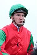29 March 2025; Jockey Ben Cohen lee during racing at The Curragh Racecourse in Kildare. Photo by Thomas Doolin/Sportsfile