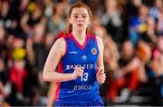 2 April 2025; Claire Melia of BAXI Ferrol during the FIBA Women's EURO Cup final match between BAXI Ferrol and Villeneuve d'Ascq LM at the Palacium in Villeneuve d'Ascq, France. Photo by Hugo Pfeiffer/Sportsfile