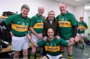 14 February 2013; Pictured is, former Kerry, and current Clare football  manager Mick O'Dwyer, with from left, Mick Spillane, Jack O'Shea, Mick Galwey and Tadhg Kennelly at the Alan Kerins GAA Challenge, supported by Liberty Insurance, which took place in Croke Park on Valentine's Day. For more information visit alankerinsprojects.org. Croke Park, Dublin. Picture credit: Matt Browne / SPORTSFILE
