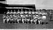 12 April 1964; The Kerry team, back row, from left, Pat Griffin, Donie O'Sullivan, Mick Morris, Vincent Lucey, Paud O'Donoghue, Mick Fleming, John Burke, Timmy Sheehan, Niall Sheehy, Mick O'Dwyer and Seanie Burrows. Front row, from left, Denis O'Sullivan, Derry O'Shea, Seamus Murphy, Joe Joe Barrett, Mick O'Connell, Jer D O'Connor, Teddy Bowler, Pete Hanley, Seamus MacGearailt and Bernie O'Callaghan. National Football League Semi-Final, Dublin v Kerry, Croke Park, Dublin. Picture credit; Connolly Collection / SPORTSFILE