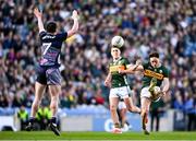 30 March 2025; Paudie Clifford of Kerry during the Allianz Football League Division 1 final match between Kerry and Mayo at Croke Park in Dublin. Photo by Shauna Clinton/Sportsfile