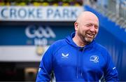 3 April 2025; Senior kitman Jim Bastick before a Leinster Rugby captain's run at Croke Park in Dublin. Photo by Seb Daly/Sportsfile