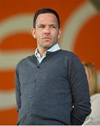4 April 2025; FAI chief football officer Marc Canham during the UEFA Women's Nations League B match between Greece and Republic of Ireland at Theodoros Vardinogiannis Stadium in Heraklion, Crete, Greece. Photo by Stephen McCarthy/Sportsfile