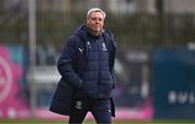 4 April 2025; Waterford manager Keith Long before the SSE Airtricity Men's Premier Division match between Drogheda United and Waterford at Sullivan & Lambe Park in Drogheda, Louth. Photo by Ben McShane/Sportsfile