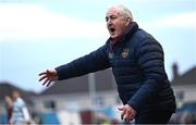 4 April 2025; Galway United manager John Caulfield during the SSE Airtricity Men's Premier Division match between Galway United and Shamrock Rovers at Eamonn Deacy Park in Galway. Photo by Piaras Ó Mídheach/Sportsfile