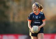 14 March 2025; Eimear McMahon of ATU Galway during the 2025 Ladies AIG Hec Donaghy Cup final match between ATU Galway and Marino at Queen's Sport, Queens University, Belfast. Photo by Shauna Clinton/Sportsfile
