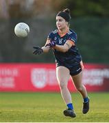 14 March 2025; Aalyiah Clohessy of ATU Galway during the 2025 Ladies AIG Hec Donaghy Cup final match between ATU Galway and Marino at Queen's Sport, Queens University, Belfast. Photo by Shauna Clinton/Sportsfile