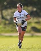 14 March 2025; Niamh King of UU Belfast during the 2025 Ladies AIG HEC O'Connor Cup semi-final match between DCU Dóchas Éireann and UU Belfast at Queen's Sport, Queens University, Belfast. Photo by Shauna Clinton/Sportsfile