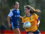 13 March 2025; Orlaith Byrne of DCU Dóchas Éireann during the 2025 AIG HEC Cup final match between UU Coleraine and DCU Dóchas Éireann at Queen's University in Belfast. Photo by Shauna Clinton/Sportsfile