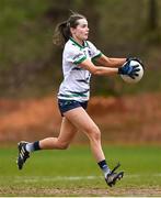 13 March 2025; Ciara Murphy of University of Limerick during the 2025 AIG Lagan Cup final match between TUS Midwest and University of Limerick at Queen's Sport in Belfast. Photo by Shauna Clinton/Sportsfile