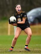 13 March 2025; Niamh Mahon of TUS Midwest during the 2025 AIG Lagan Cup final match between TUS Midwest and University of Limerick at Queen's Sport in Belfast. Photo by Shauna Clinton/Sportsfile
