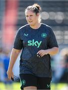 4 April 2025; Republic of Ireland assistant coach Hannah Dingley before the UEFA Women's Nations League B match between Greece and Republic of Ireland at Theodoros Vardinogiannis Stadium in Heraklion, Crete, Greece. Photo by Stephen McCarthy/Sportsfile