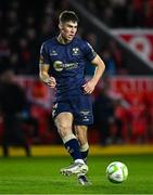 4 April 2025; Lewis Temple of Shelbourne during the SSE Airtricity Men's Premier Division match between St Patrick's Athletic and Shelbourne at Richmond Park in Dublin. Photo by Seb Daly/Sportsfile