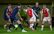 4 April 2025; Chris Forrester of St Patrick's Athletic during the SSE Airtricity Men's Premier Division match between St Patrick's Athletic and Shelbourne at Richmond Park in Dublin. Photo by Seb Daly/Sportsfile