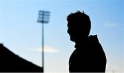 5 April 2025; Chris Óg Jones of Cork returns to the dressing room after walking the pitch before the Munster GAA Football Senior Championship quarter-final match between Limerick and Cork at TUS Gaelic Grounds in Limerick. Photo by Tom Beary/Sportsfile