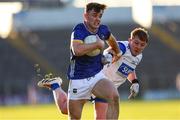 5 April 2025; Darragh Brennan of Tipperary is chased by Colin Foley of Waterford during the Munster GAA Football Senior Championship quarter-final match between Tipperary and Waterford at FBD Semple Stadium in Thurles, Tipperary. Photo by David Ribeiro/Sportsfile