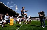 6 April 2025; Joey Carbery of Bordeaux Begles before the Investec Champions Cup Round of 16 match between Bordeaux Begles and Ulster at Stade Chaban-Delmas in Bordeaux, France. Photo by Ramsey Cardy/Sportsfile
