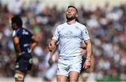 6 April 2025; John Cooney of Ulster reacts after a mistake during the Investec Champions Cup Round of 16 match between Bordeaux Begles and Ulster at Stade Chaban-Delmas in Bordeaux, France. Photo by Ramsey Cardy/Sportsfile