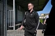 6 April 2025; Sligo manager Tony McEntee arrives before the Connacht GAA Football Senior Championship quarter-final match between Mayo and Sligo at Hastings Insurance MacHale Park in Castlebar, Mayo. Photo by Sam Barnes/Sportsfile
