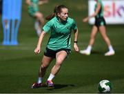 6 April 2025; Aoibheann Clancy during a Republic of Ireland women's training session at the FAI National Training Centre in Abbotstown, Dublin. Photo by Stephen McCarthy/Sportsfile