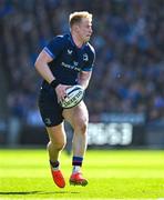 5 April 2025; Jamie Osborne of Leinster during the Investec Champions Cup Round of 16 match between Leinster and Harlequins at Croke Park in Dublin. Photo by Brendan Moran/Sportsfile