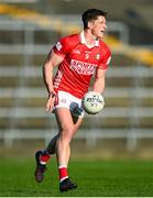 5 April 2025; Colm O'Callaghan of Cork during the Munster GAA Football Senior Championship quarter-final match between Limerick and Cork at TUS Gaelic Grounds in Limerick. Photo by Tom Beary/Sportsfile