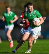 5 April 2025; Cillian Fahy of Limerick during the Munster GAA Football Senior Championship quarter-final match between Limerick and Cork at TUS Gaelic Grounds in Limerick. Photo by Tom Beary/Sportsfile