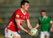 5 April 2025; Eoghan McSweeney of Cork during the Munster GAA Football Senior Championship quarter-final match between Limerick and Cork at TUS Gaelic Grounds in Limerick. Photo by Tom Beary/Sportsfile
