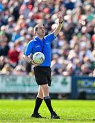 6 April 2025; Referee Noel Mooney during the Connacht GAA Football Senior Championship quarter-final match between Mayo and Sligo at Hastings Insurance MacHale Park in Castlebar, Mayo. Photo by Sam Barnes/Sportsfile