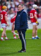 6 April 2025; Cork manager Pat Ryan before the Allianz Hurling League Division 1A final match between Tipperary and Cork at SuperValu Páirc Uí Chaoimh in Cork. Photo by Piaras Ó Mídheach/Sportsfile