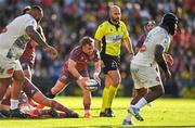 5 April 2025; Craig Casey of Munster during the Investec Champions Cup Round of 16 match between La Rochelle and Munster at Stade Marcel Deflandre in La Rochelle, France. Photo by Ramsey Cardy/Sportsfile