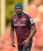 5 April 2025; Tadhg Beirne of Munster during the Investec Champions Cup Round of 16 match between La Rochelle and Munster at Stade Marcel Deflandre in La Rochelle, France. Photo by Ramsey Cardy/Sportsfile