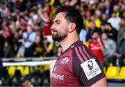 5 April 2025; Diarmuid Barron of Munster after the Investec Champions Cup Round of 16 match between La Rochelle and Munster at Stade Marcel Deflandre in La Rochelle, France. Photo by Ramsey Cardy/Sportsfile