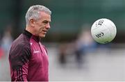6 April 2025; Galway manager Pádraic Joyce before the Connacht GAA Football Senior Championship quarter-final match between New York and Galway at Gaelic Park in New York, USA. Photo by Shauna Clinton/Sportsfile